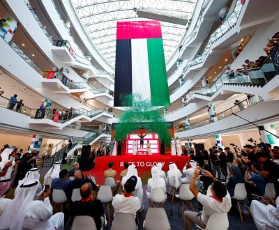 Stage five of UAE Tour 2025 concludes at HBMSU
