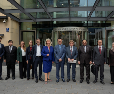 UAE Tour 2025 stage five finale at HBMSU campus